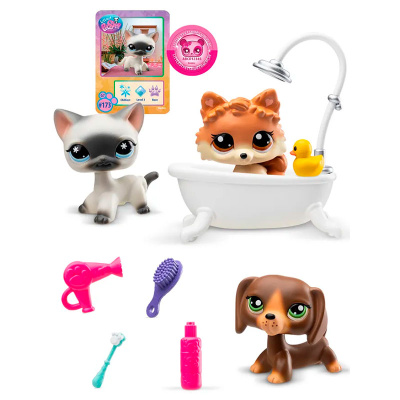 Игровой набор Littlest Pet Shop Груминг спа Hasbro LPS 00638 1